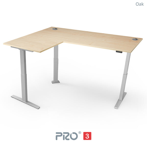 Yo-Yo DESK PRO 3 Triple Motor L-Shape Height Adjustable Standing Desk