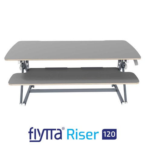 FLYTTA RISER 120 Dual Monitor Standing Desk Converter