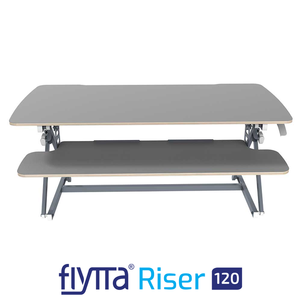 FLYTTA RISER 120 Dual Monitor Standing Desk Converter