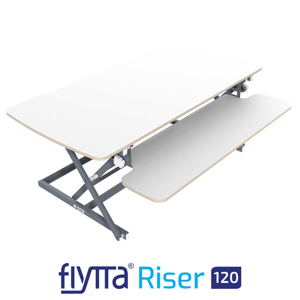 FLYTTA RISER 120 Dual Monitor Standing Desk Converter