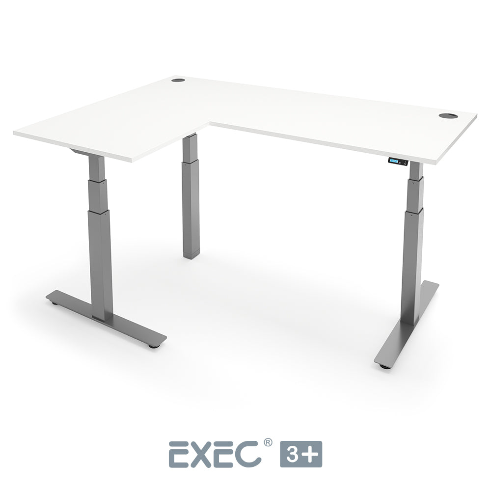 Yo-Yo DESK EXEC 3+ Triple Motor L-Shaped Height Adjustable Standing Desk