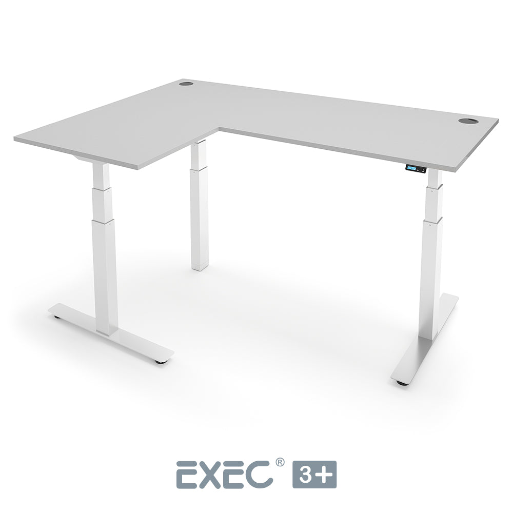 Yo-Yo DESK EXEC 3+ Triple Motor L-Shaped Height Adjustable Standing Desk