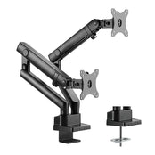 Deluxe DUAL - Gas Spring Assisted Monitor Arm