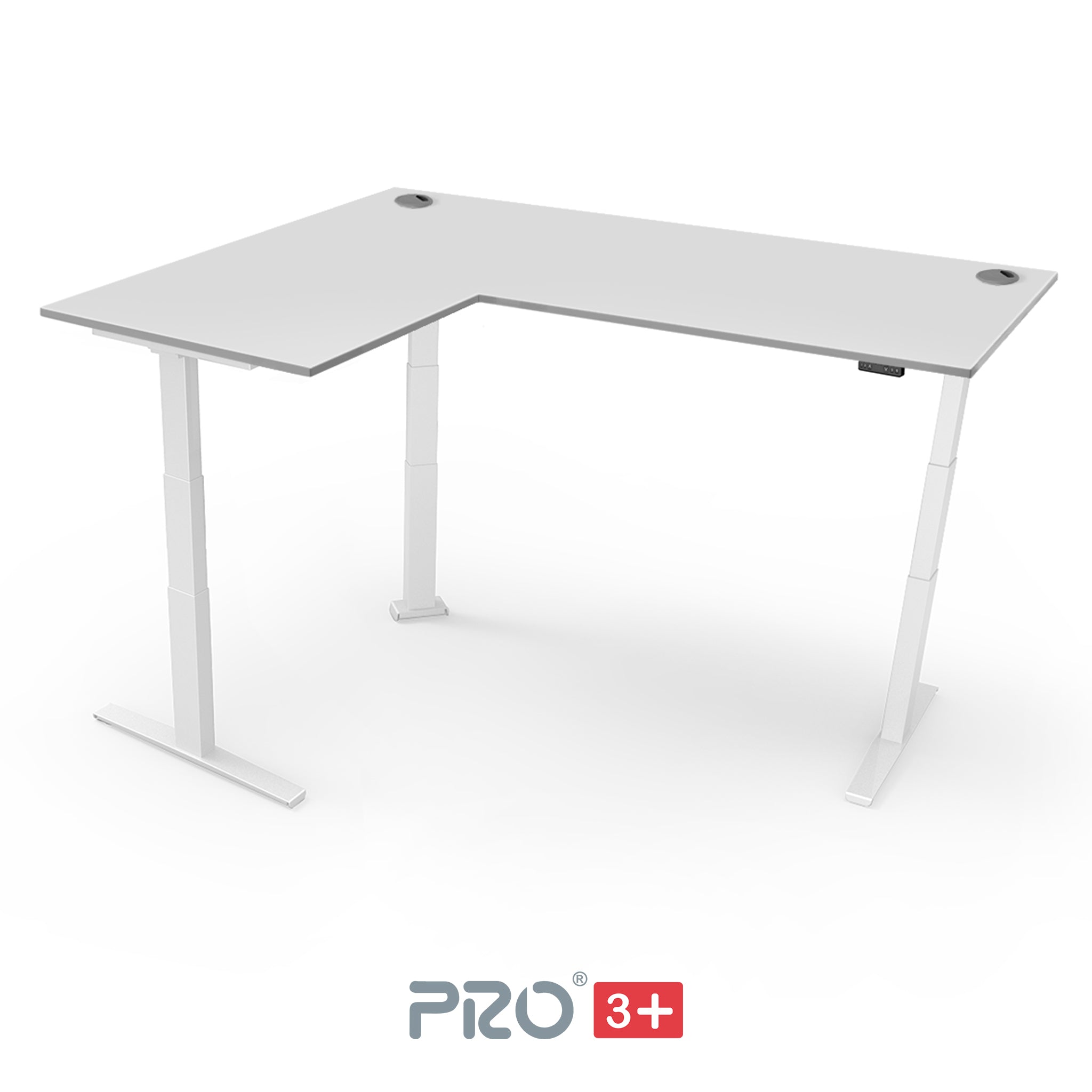 Yo-Yo DESK PRO 3+ Triple Motor L-Shape Extra Height Standing Desk