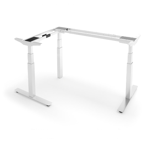Yo-Yo DESK ALERT 3+  L-Shape SMART Standing Desk with Bluetooth Control