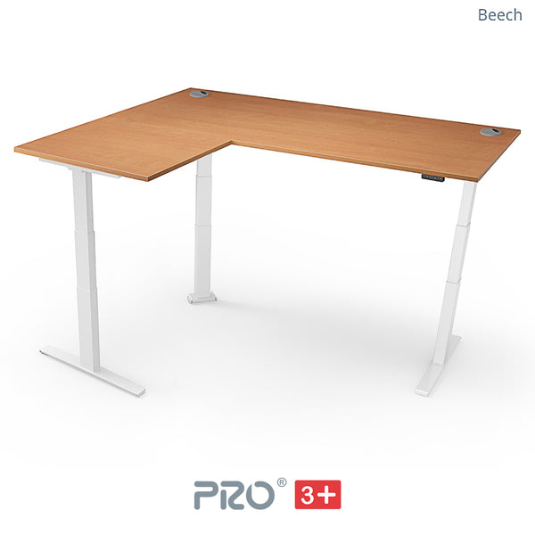 Yo-Yo DESK PRO 3+ Triple Motor L-Shape Extra Height Standing Desk