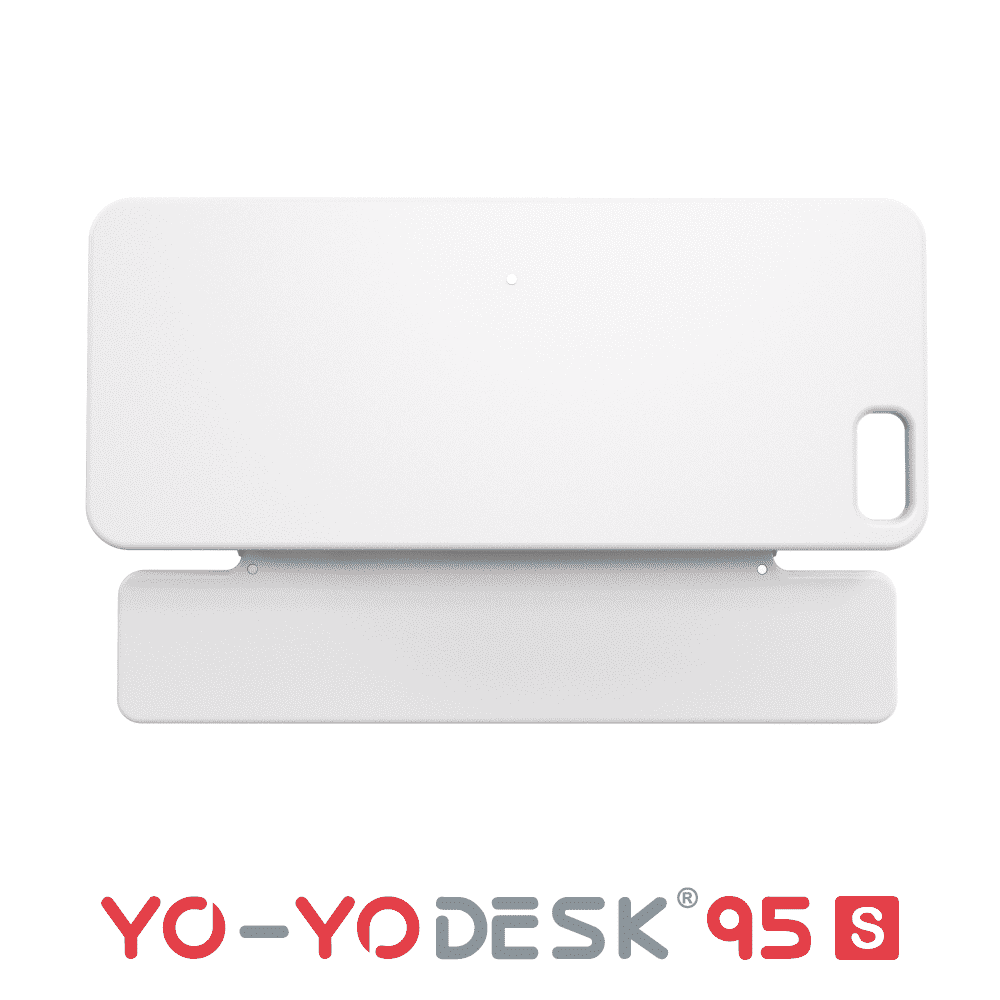 Yo-Yo DESK 95-S White Top View
