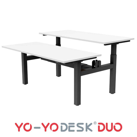 Yo-Yo DESK DUO Back-2-Back Height Adjustable Standing Desk