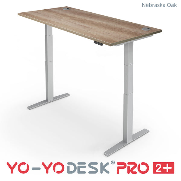 Yo-Yo DESK PRO 2+ Dual Motor Electric Adjustable Standing Desk