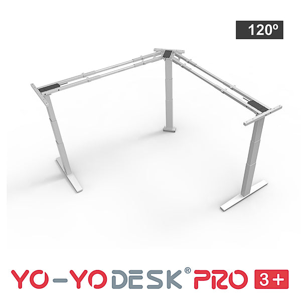 Yo-Yo DESK PRO 3+ Triple Motor L-Shape Extra Height Standing Desk